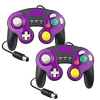 YCCTEAM Wired Controllers for Switch Gamecube, NGC Classic Controller for Gamecube, for Ultimate Super Smash Bros (2 Pack)