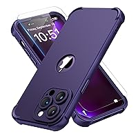 ORETECH for iPhone 14 Pro Max Case, with [2 x Screen Protectors] [10 Ft Military Grade Drop Test] [Camera Protection] 360° Shockproof Slim Thin Phone Case iPhone 14 Pro Max Cover 6.7