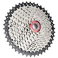 Bolany 8/9/10/11 Speed Cassette 11-40/42/46/50T Mountain Bike,Lightweight Bicycle MTB Cassettes, fit Shimano/SRAM/FSA/Campagnolo/KMC XC AM DH MTB 6/7/8/9/10/11S Chains