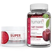 humanN SuperBeets Black Cherry Powder & Tart Cherry Gummies