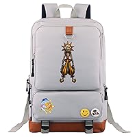 Sundorp&Moondrop Backpack-Casual Bookbag Large Capacity Laptop Bag Canvas Travel Knapsack