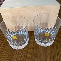 Kagami Crystal Pair of Rock Glasses, Special Selection
