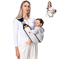 Shiaon Baby Carrier Sling One Shoulder Carrier for Toddler, Lightweight Baby Sling Carrier Newborn to Toddler, Mesh Baby Hip Carrier for Toddler Carrier Sling for Infant Carrying Over 45 lbs, Grey