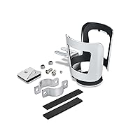 Show Chrome Accessories 30-104 Motorcycle Handlebar Beverage Holder