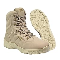 Wolf Work Boot | Insulated Waterproof Canvas | Oil Resistant | Non-Slip Rubber Sole | Padded Ergonomic Collar