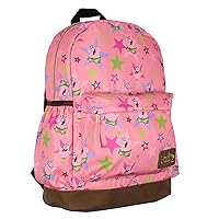 INTIMO, Nickelodeon SpongeBob SquarePants Patrick Star School Travel Backpack With Faux Leather Bottom