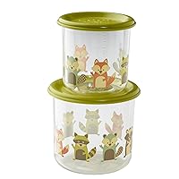 Sugarbooger Good Lunch Snack Containers Large Set-of-Two, What Did The Fox Eat