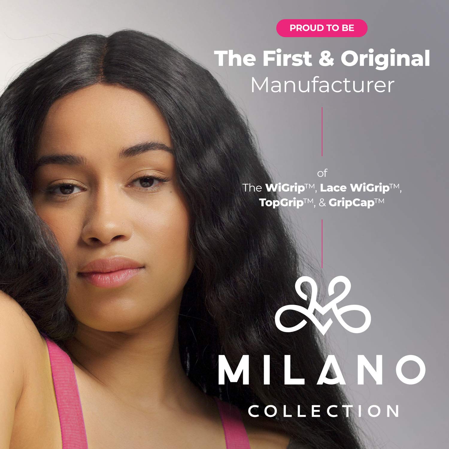 MILANO COLLECTION No-Slip Wig Grip Band Original WiGrip Comfort Band for Women Tension-Free Glueless Wig Installs Tan One Size Fit All