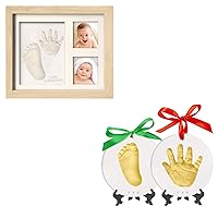KeaBabies Baby Hand and Footprint Kit and Baby Hand and Footprint Kit - Baby Footprint Kit - Personalized Baby Foot Printing Kit for Newborn - Baby Keepsake - Baby Footprint Kit for Toddlers
