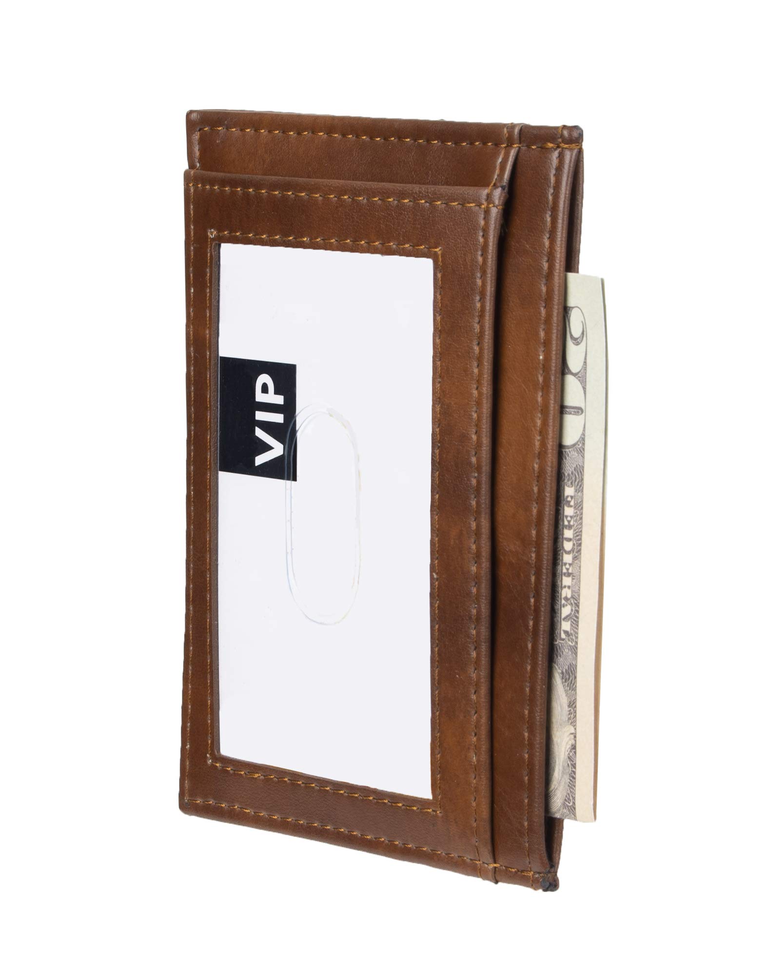 Amazon Essentials Men's Slim Card Carrier Wallet