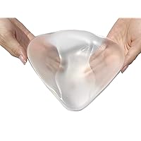 BIMEI Women's Wave Swim Form Mastectomy Breast Prosthesis for Women Silicone Breast One Piece