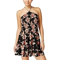 Womens Strappy Back Fit & Flare Dress