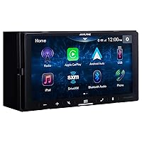 Alpine iLX-W670 Digital Multimedia Receiver with CarPlay and Android Auto Compatibility