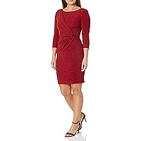 Jessica Howard Women's Lined Casual Long Sleeve Daytime Dress