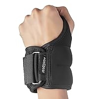 Wrist Weights with Thumb Loops Lock for Men Women 1lb*2 2lbs*2 3lbs*2 Ankle Weights Weighted Gloves for Running Strength Training Walking Exercises