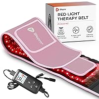 Lifepro Red Light Therapy Belt - Near Infrared Light Therapy for Pain Relief - Red Light Therapy for Body - Muscle Pain Relief, Inflammation Relief - Red Light Belt for Elbow Joint, Back Pain Therapy
