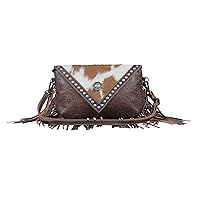 Myra Bag Dusky Tones Leather & Hairon Bag S-3825, Multicoloured