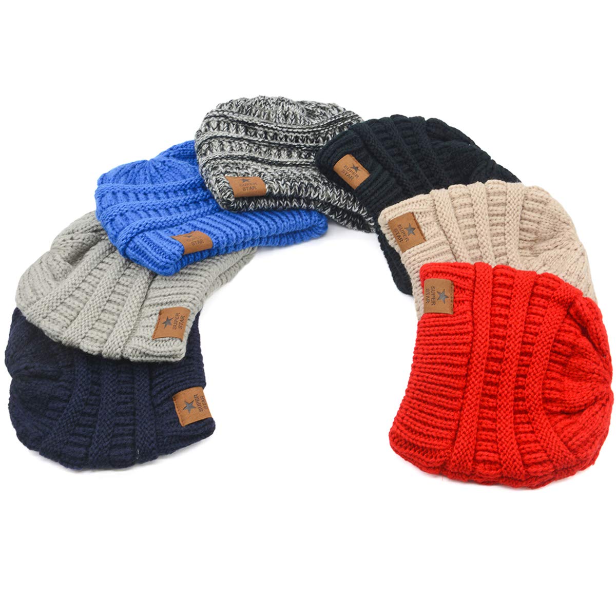 Zando Baby Beanies Infant Toddler Winter Hat Soft Warm Knit Hats Caps for Boys