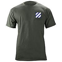 Army 3rd Infantry Division Customizable T-Shirt Chest ONLY