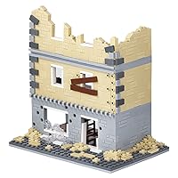 MOOXI-MOC Military Battle Scene Model Set, Boy Building Block Building Toy Kit (814pcs)