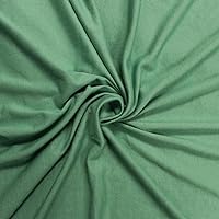 Texco Inc Stretch Rayon Spandex Jersey Knit (200 GSM)-Maternity Apparel, Home/DIY Fabric, Dusty Green 1 Yard