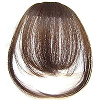 Hair Clip Fringe Hairpiece Human in Women Hair Toppers Wig Thin