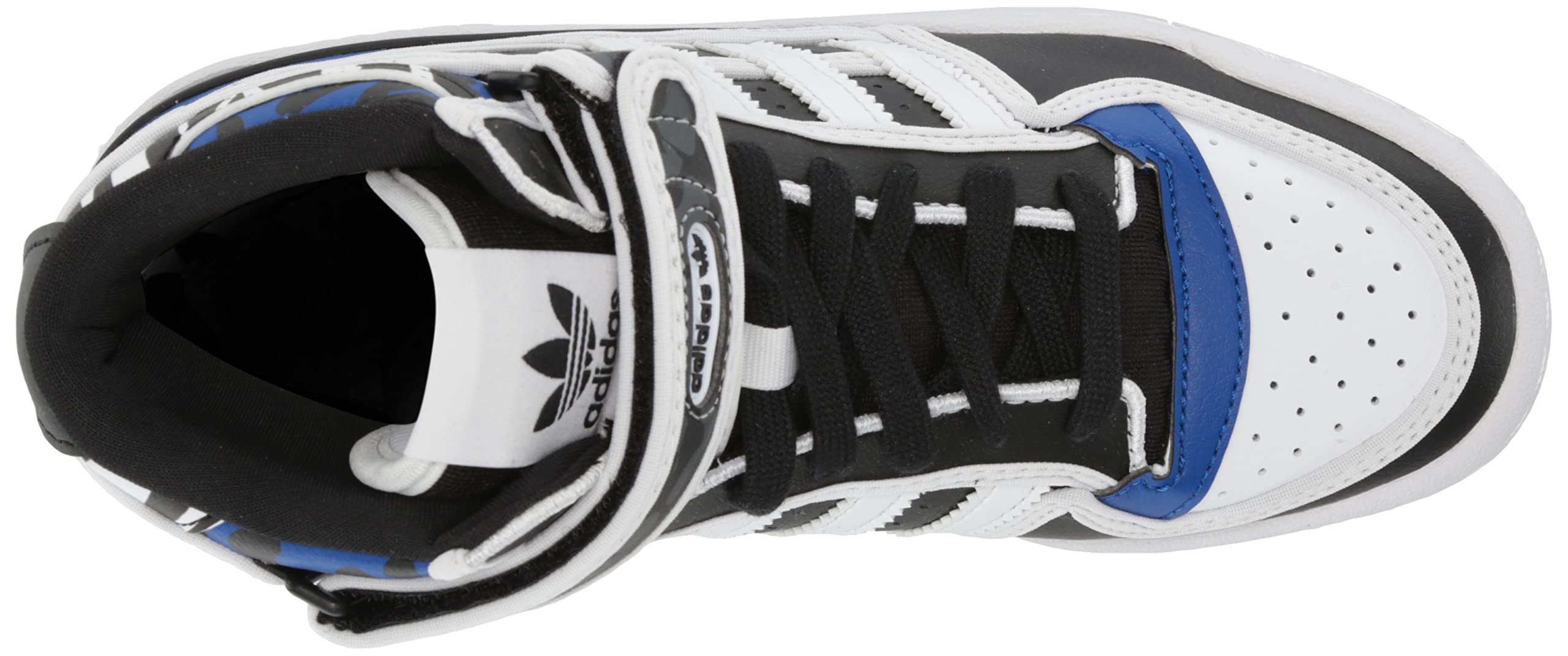 adidas Originals Women's Forum Mid Sneaker, Bold Blue/White/Core Black, 7