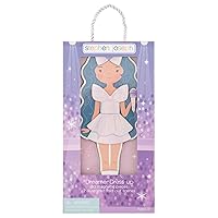 Magnetic Dress Up Dolls, 30 pc Magnetic Travel Play Set – Pretend Play Magnetic Dress Up Dolls, Ideal for Ages 3 4 5 – Travel Game for Kids, Dreamer