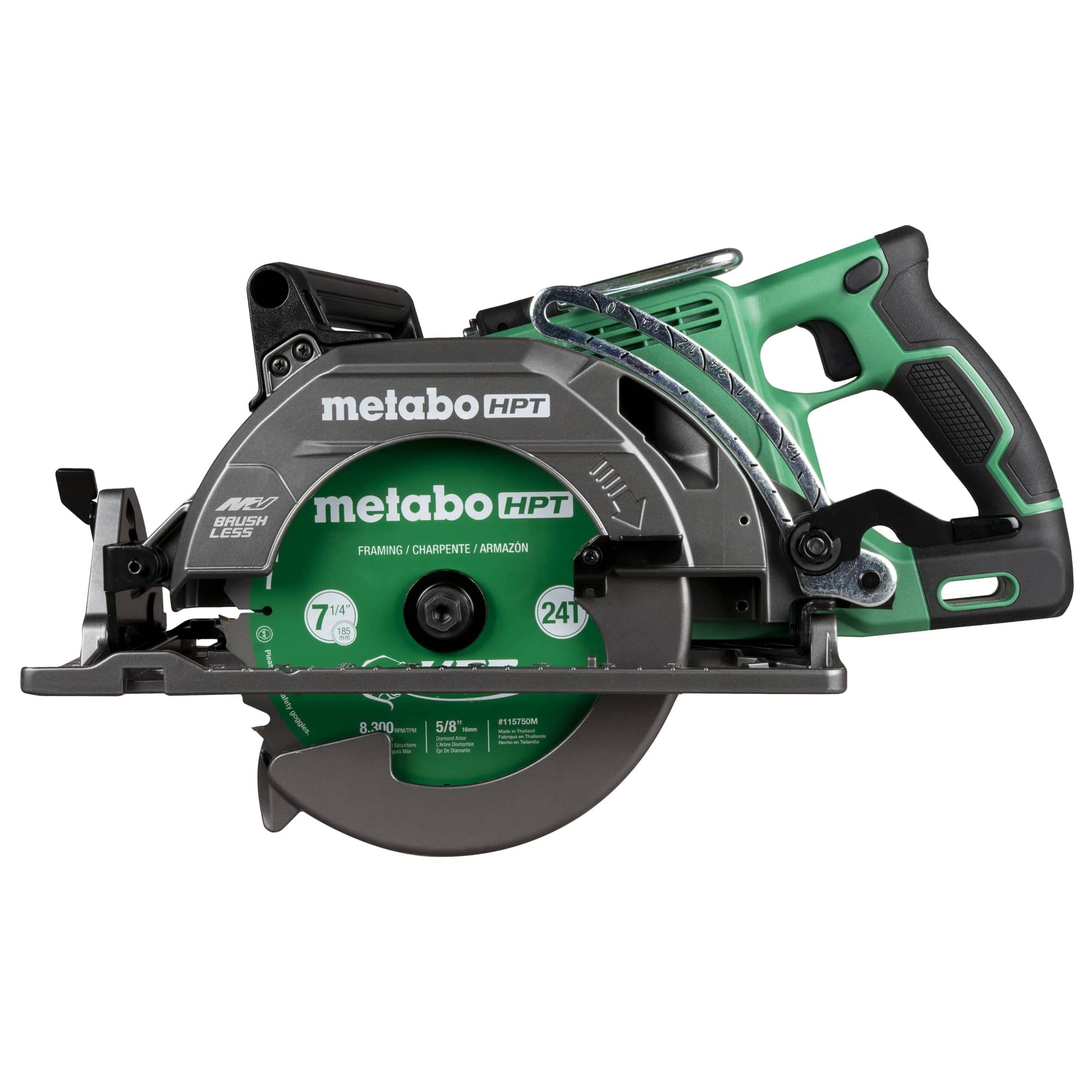Mua Metabo HPT 36V MultiVolt™ Cordless Rear Handle Circular Saw Tool Only  No Battery Optional AC Adapter 7-1/4-Inch Blade 500 Cross Cuts Per  Charge Lightweight
