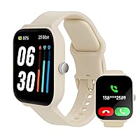 Smart Fitness Watch, Bluetooth 5.3 Alexa-Enabled, Large 1.95” HD Screen, IP68 Waterproof, 100 Workout Modes, Heart Rate, Sleep & Stress Monitors
