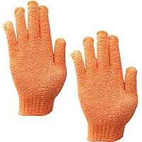 Shower Gloves,Double Sided Exfoliating Bath Body Scrub Gloves For Women & Men Deep Clean Skin Spa Bathing,#P207