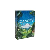 Canopy, Card Game, Fast and Fun Gameplay, Features 25 Unique Species of Rainforest Animals and Plants, Solo or Multiplayer Option, For Ages 8 and up