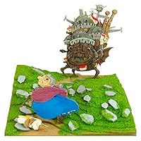 Sankei MP07-31 Studio Ghibli Mini Howl's Moving Castle, Howl's Castle and Sophie Non-Scale Paper Craft