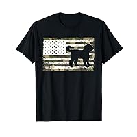 Goldendoodle For Men Boys Doodle Dog Camouflage 4th of July T-Shirt