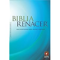 Biblia Renacer NTV (Tapa rústica, Azul) (Spanish Edition) Biblia Renacer NTV (Tapa rústica, Azul) (Spanish Edition) Paperback Kindle