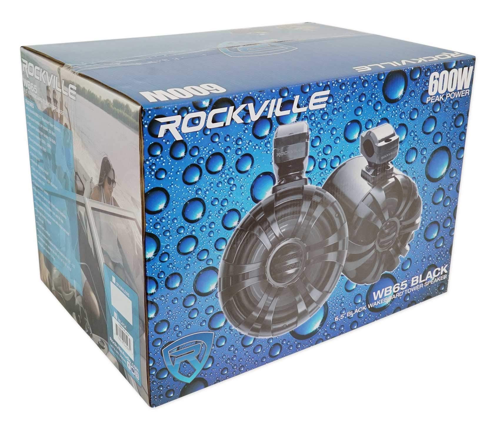 Rockville (2) WB65 Black 6.5