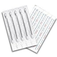 BodyJ4You 10PC Piercing Needles Surgical Steel 14G Ear Nose Belly Tongue Nipple Eyebrow Labret
