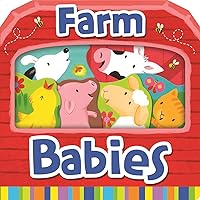 Farm Babies Wonder Window Board Book - PI Kids