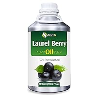 Laurel Berry Oil | Pure and Natural Essential Oil | Use for Hair Care, Skin Care | Used in Soap, Shampoo, Lotion, Serum| DIY Cosmetic Grade (169 Fl Oz (Pack of 1))