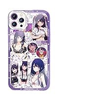 Anime Idol Hoshino Ai Lovely Phone Case Anime Multi-Model Compatible with iPhone 14/13/12/11/XR Hoshino Ai 237 iPhone 11 Pro
