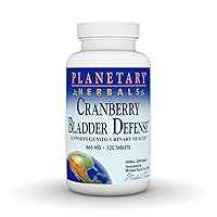 Planetary Herbals Cranberry Bladder Defense 865mg, Supports Genito-Urinary Health