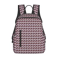 BREAUX 4th Of July Patriotic Truck Print Simple And Lightweight Leisure Backpack, Men'S And Women'S Fashionable Travel Backpack