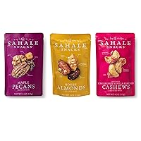 Sahale Snacks Glazed Nut Mix Variety Pack, 4 Ounces (Pack of 6)