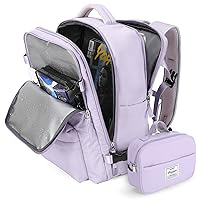 Large Travel Backpack for Women Men Carry on Backpacks Waterproof Flight Approved Personal Item Bags Luggage Backpacks Fit for 17 Inch Laptop Business Work,Mochila de Viaje