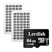 Factory Wholesale Micro SD Card 64GB U3 C10 Pack of 100 UHS-I in Bulk Micro SDXC with SD Adapter Produced by Authorized Licencee (100X64GB, U3)