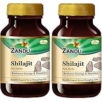 Zandu Shilajit Capsules, Infused with Goodness of Natural Shilajit Extracts, Helps