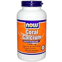Coral Calcium 1000 Milligrams 250 Veg Capsules