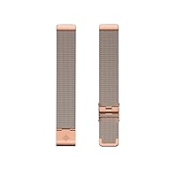 Fitbit Inspire 2, Stainless Steel Mesh, Rose Gold Stainless Steel, One Size