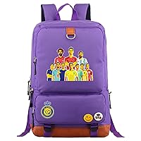 Student Lightweight Bookbag Football Star Outdoor Travel Daypack Graphic Knapsack