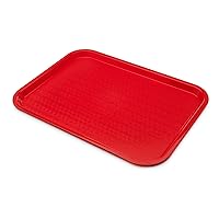 Carlisle FoodService Products CT121605 Cafe Standard Plastic Cafeteria/Fast Food Tray, NSF Certified, BPA Free, 16